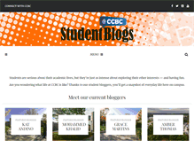 Tablet Screenshot of blog.ccbcmd.edu